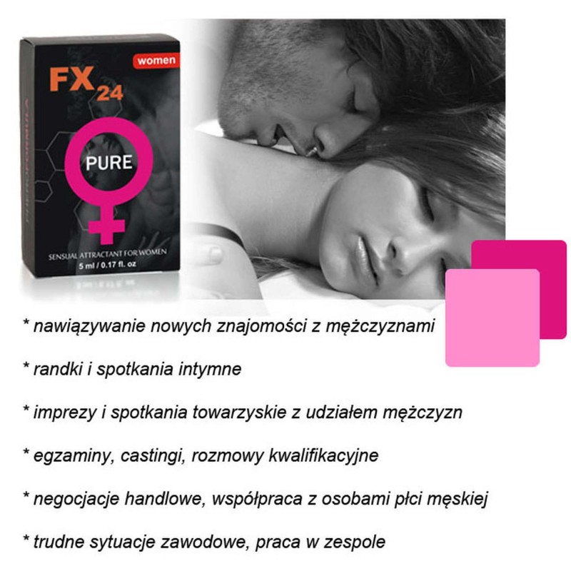 Czyste feromony dla kobiet randka impreza sex 5ml